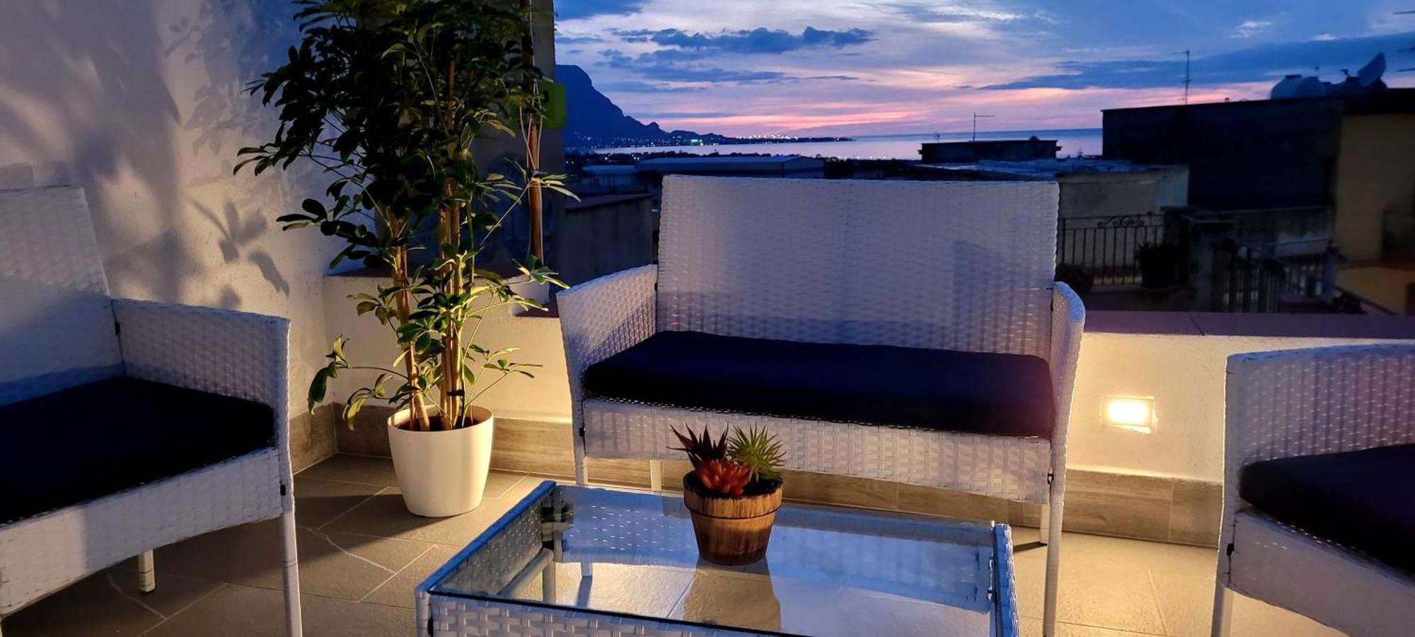Villa Idea Di Mare Capaci Esterno foto