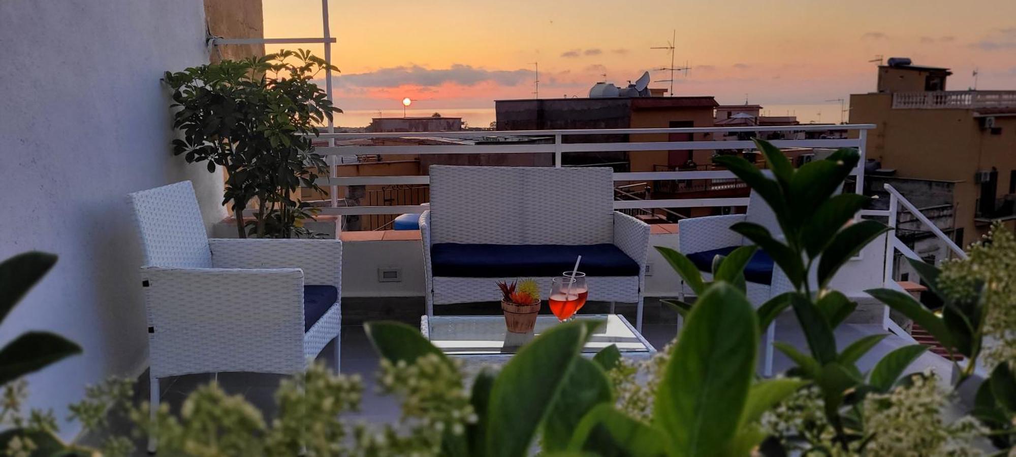 Villa Idea Di Mare Capaci Esterno foto