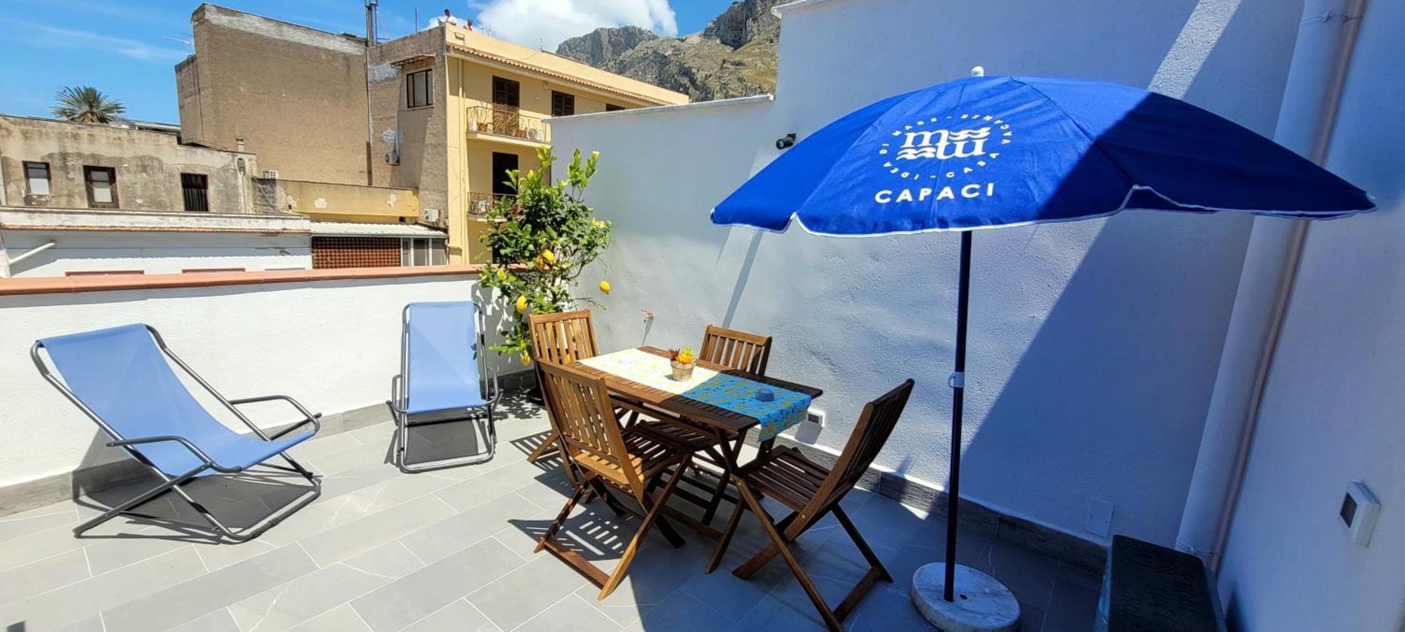 Villa Idea Di Mare Capaci Esterno foto
